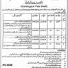 Contingent Paid Staff Vacancies in PIMH 2024 Lahore