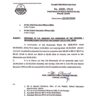 Notification Receiving of CR Dossiers for Promotion of the Officers Teachers