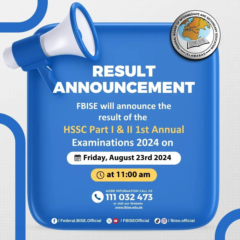 FBISE HSSC Annual Result 2024 (1st Year and 2nd Year) • Galaxy World