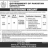 Naib Qasids (BPS-01) Vacancies 2024 in Finance Division