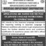 Japanese Language Instructor Jobs under Ministry of Overseas Pakistanis & HRD