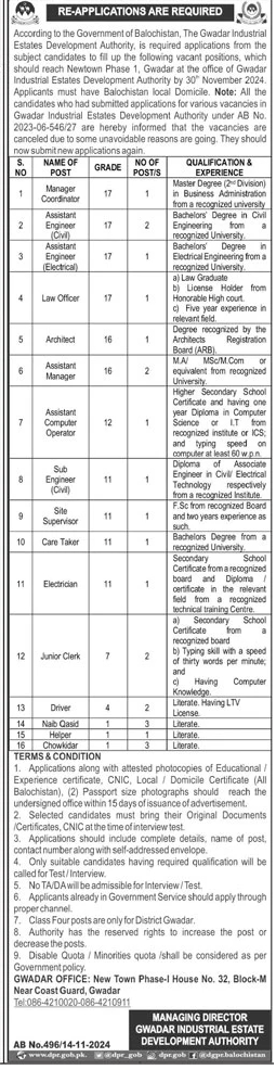 The Latest GIEDA Vacancies 2024