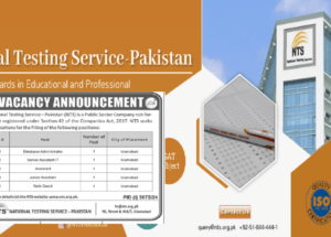 National Testing Service – Pakistan (NTS) Jobs in Islamabad Dec 2024